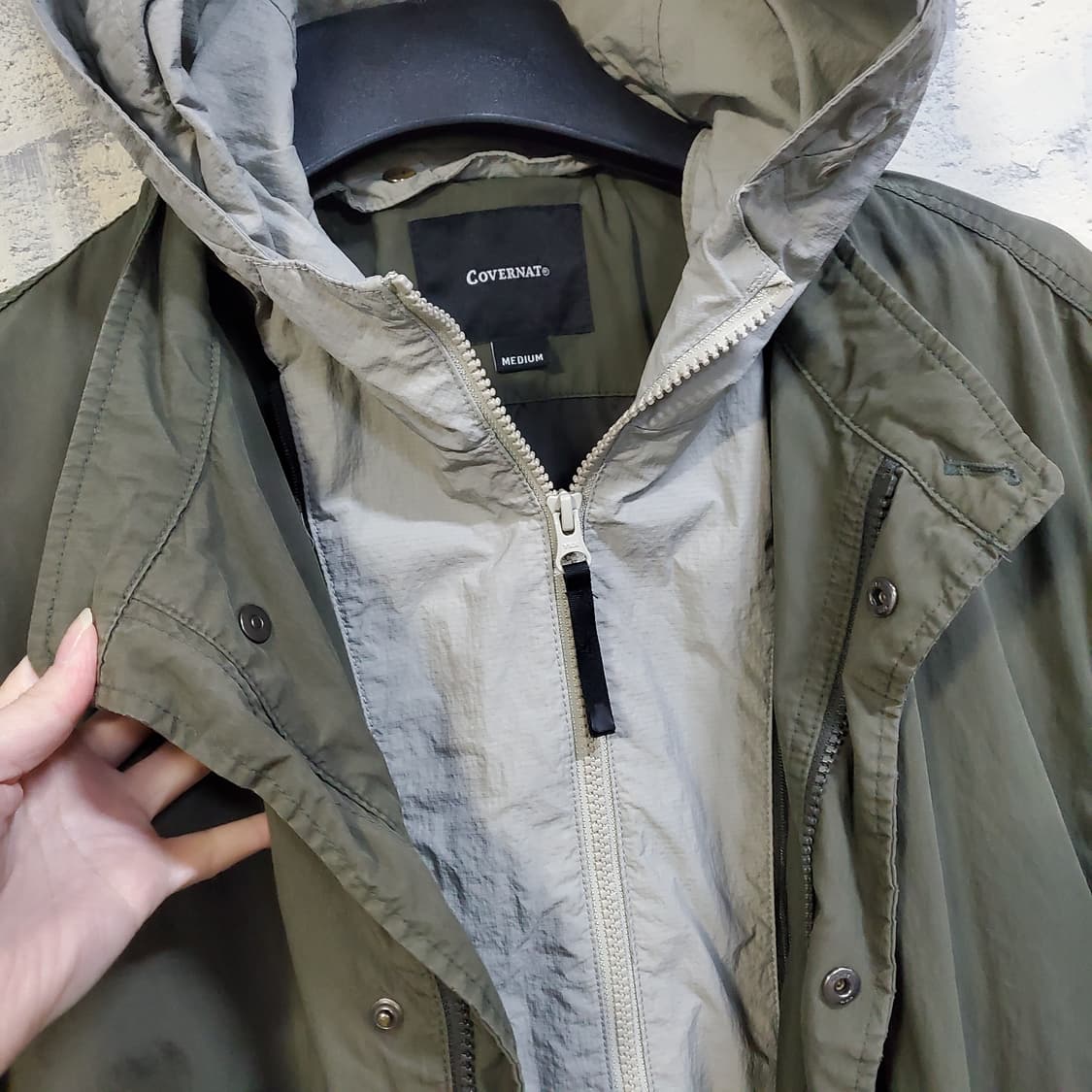 COVERNAT 커버낫 후드 야상 상품이미지4