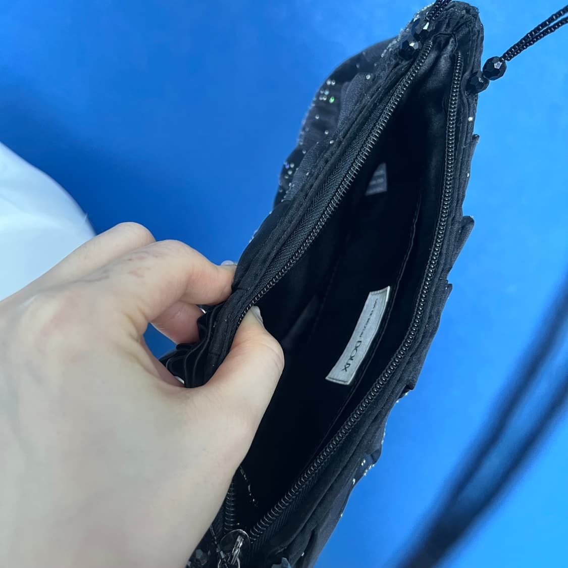 Via Demizon Doux 일본 빈티지 블랙 숄더백 상품이미지3