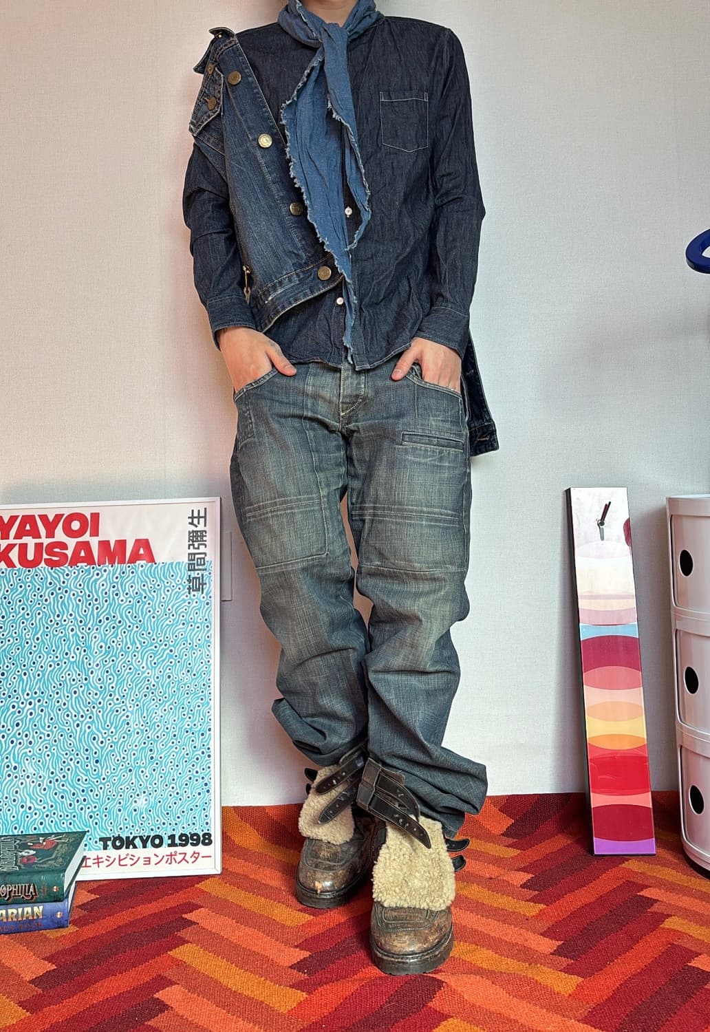 15SS 2way Muffler Shirts 상품이미지2