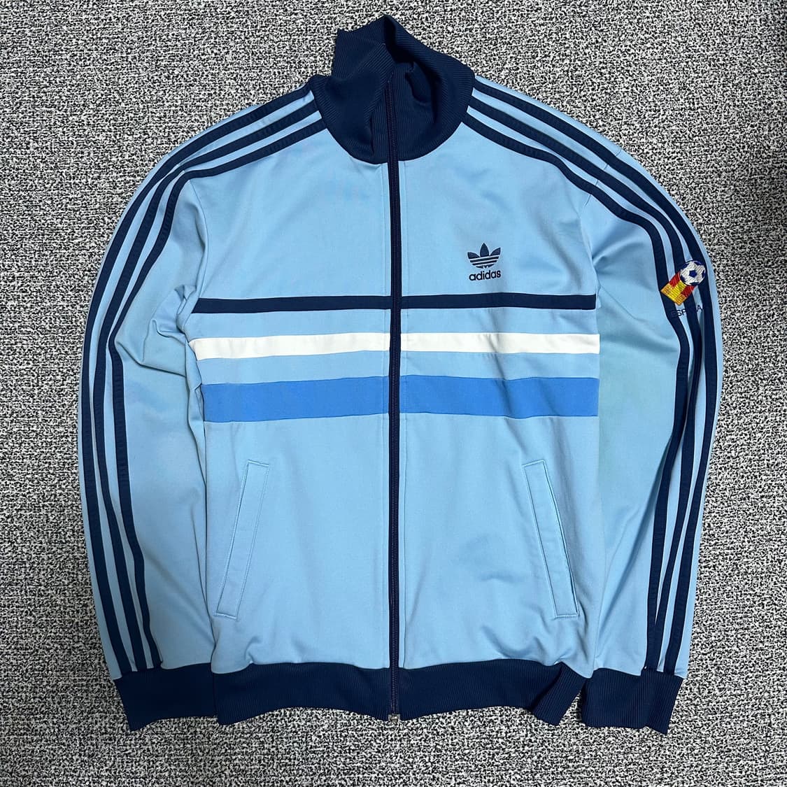 (100) 아디다스 하늘색 스페인 져지 트랙탑 상품이미지1