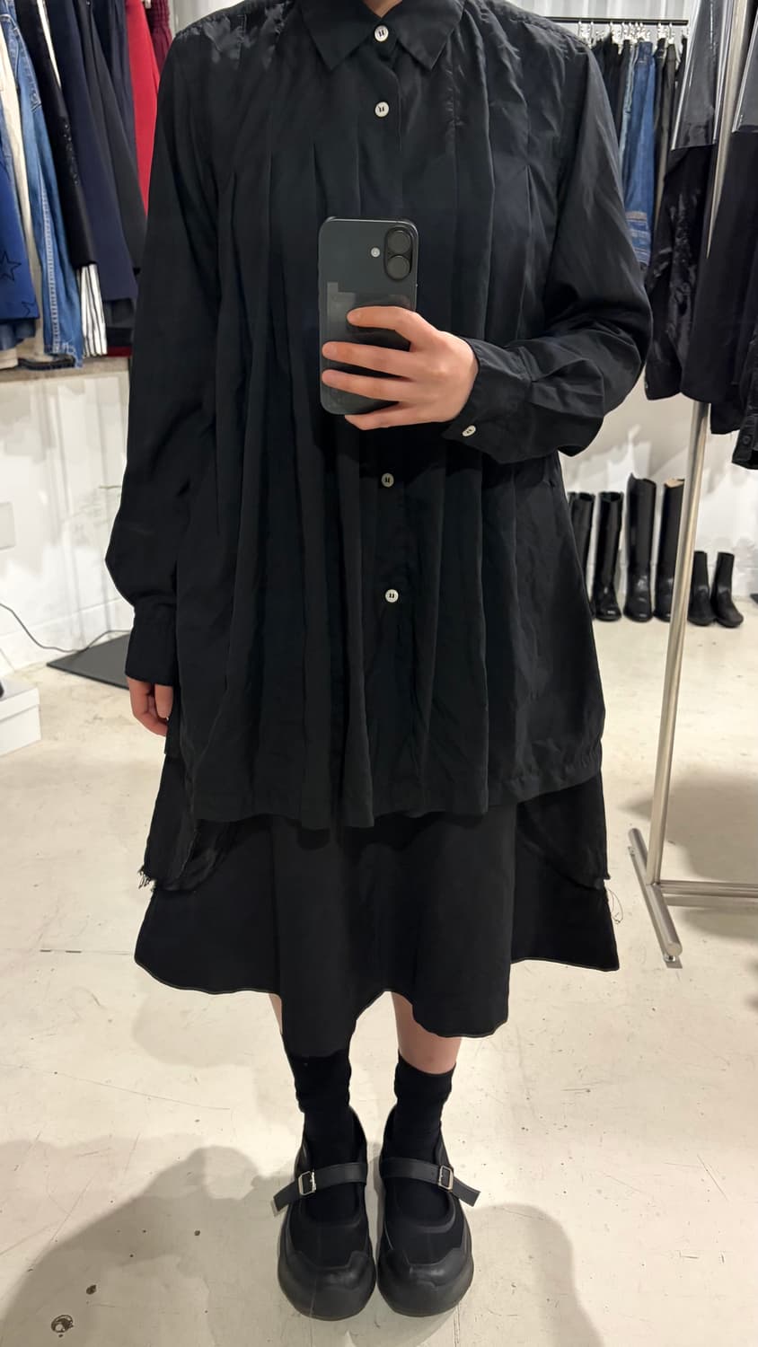 Pleats Long Blouse 상품이미지8