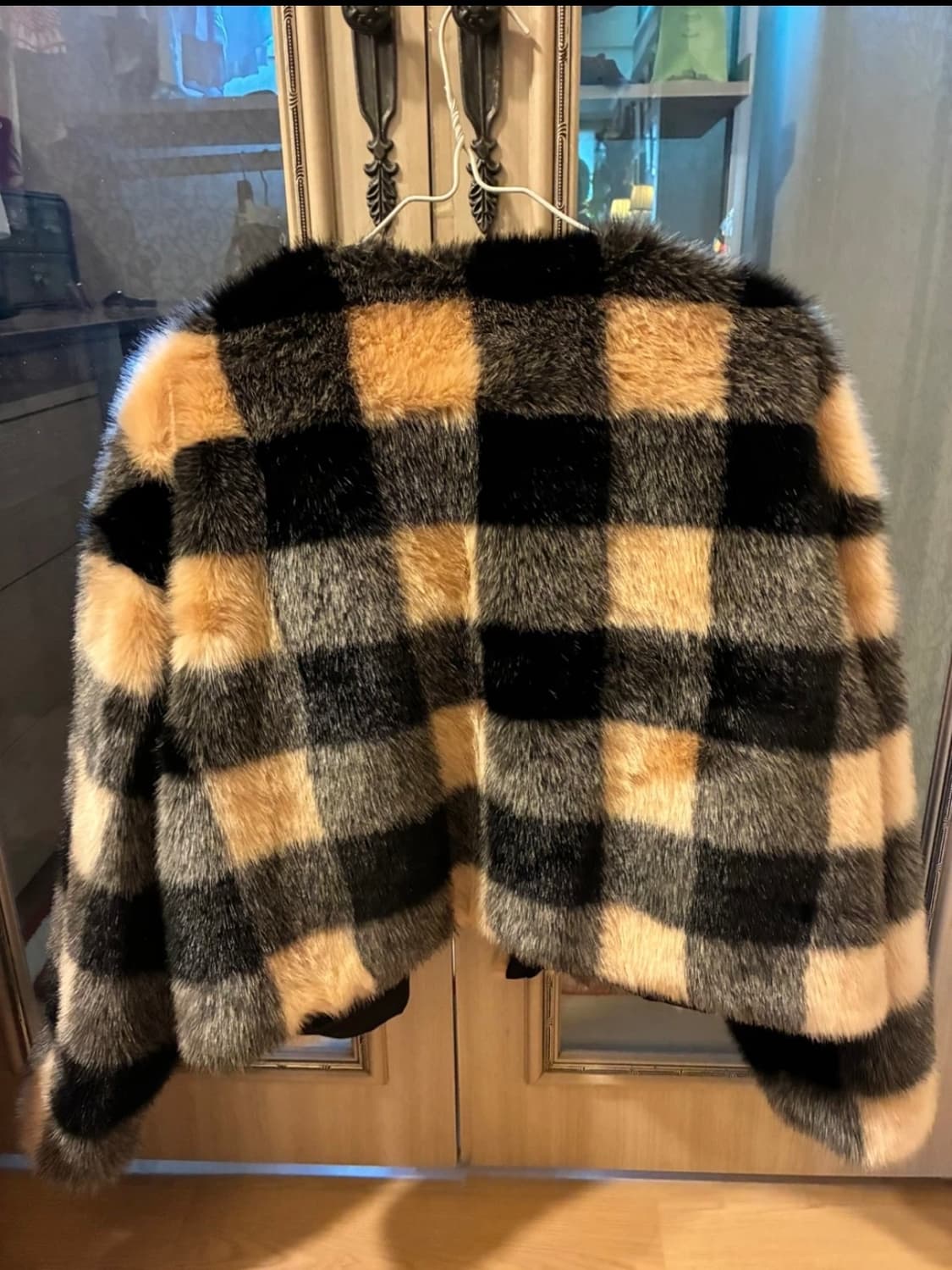 페이크 퍼 코트  상품이미지2