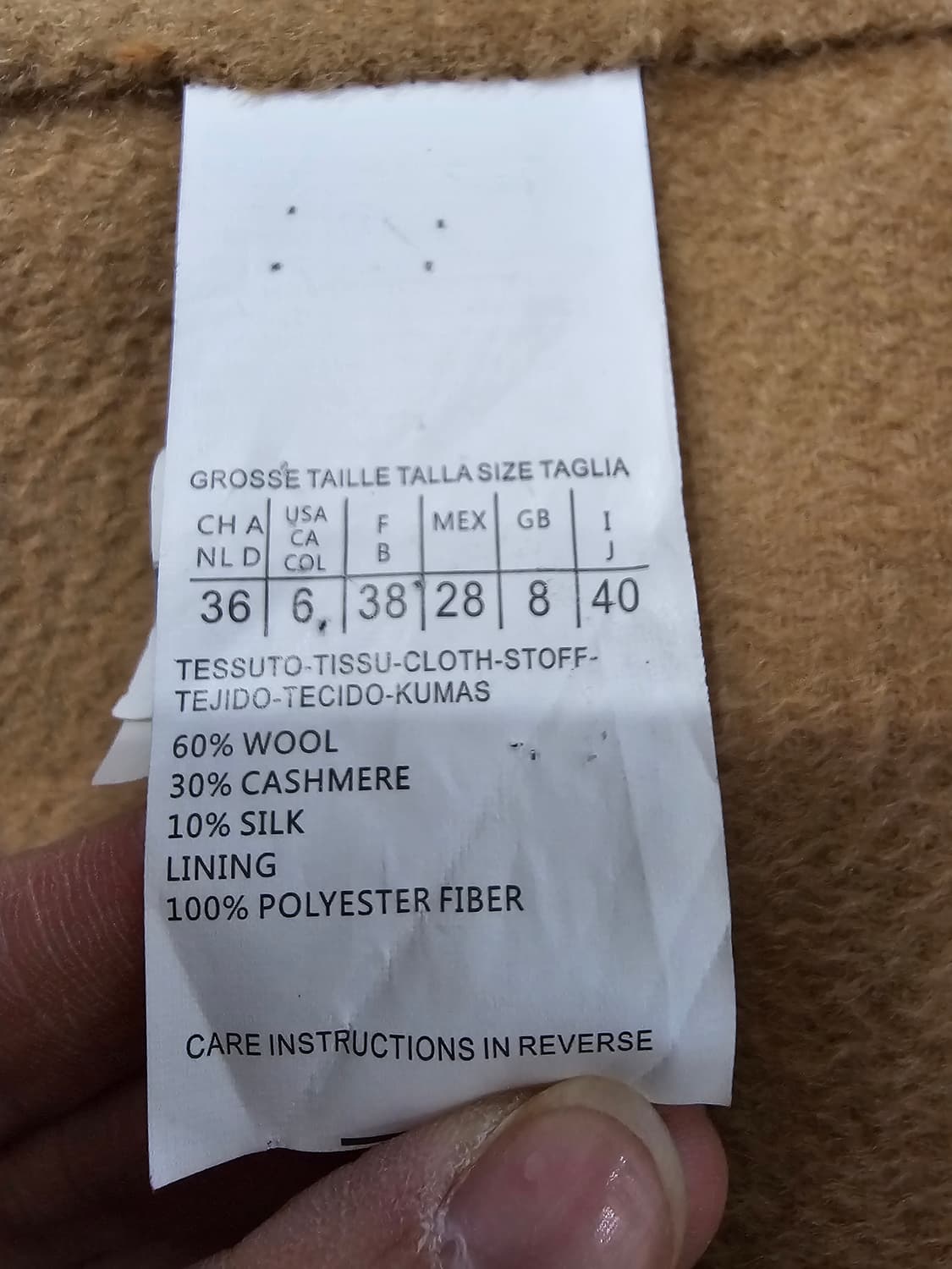 막스마라 후드 롱 코트 캐시미어 혼방 FREE 상품이미지10