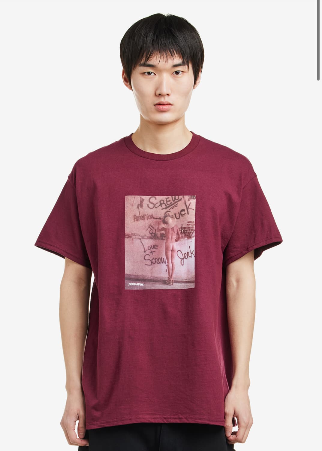 (구매)FuckingAwesome 러브앤스크류 티 상품이미지1