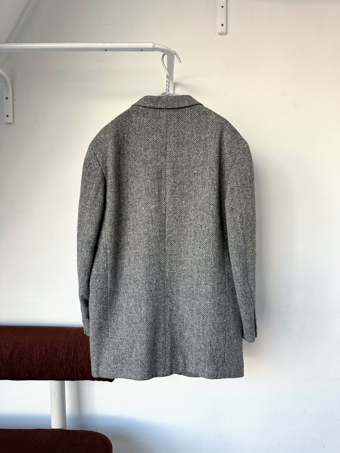 Wool tweed 2B over jacket 상품이미지4