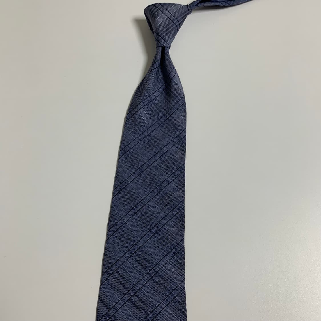 지방시(GIVENCHY) 신형라벨 체크 혼주넥타이 명품 8.4cm 상품이미지8