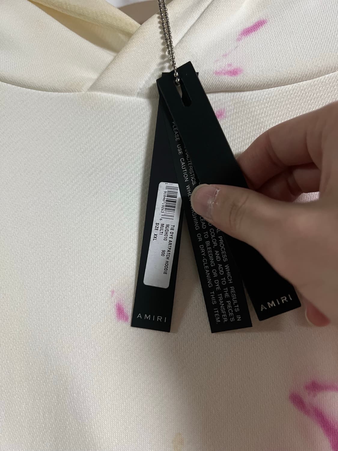 [XXL] amiri 아미리 타이다이 오버사이즈 후드 상품이미지5