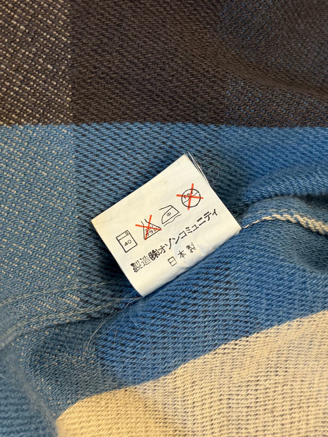 히스테릭 글래머 체크 자켓 상품이미지7