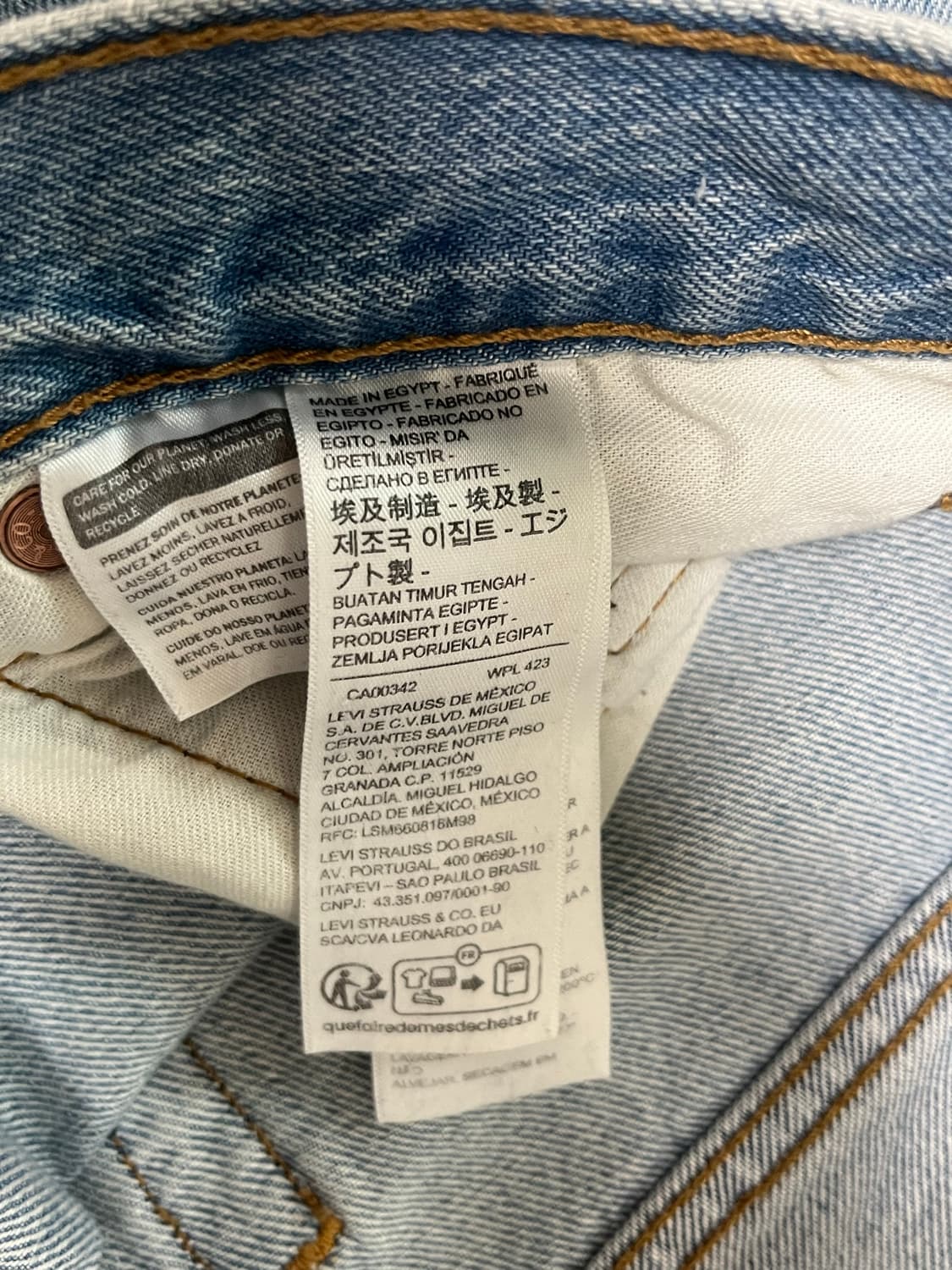 리바이스 501 오리지널 진 00501-0134 36/32 상품이미지6