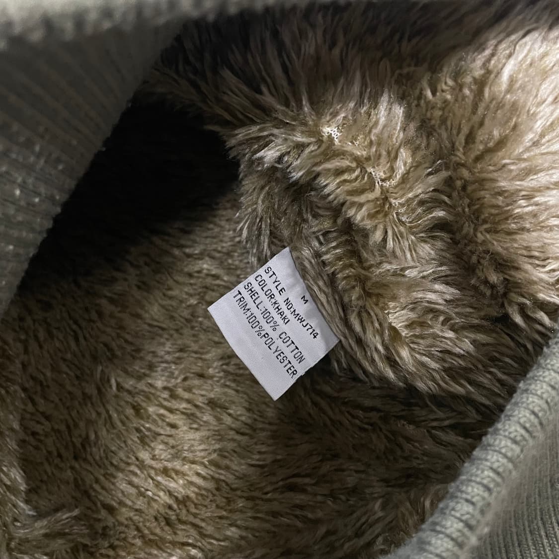 A&E 빈티지 파이어맨 봄버 자켓 베이지 브라운 상품이미지5