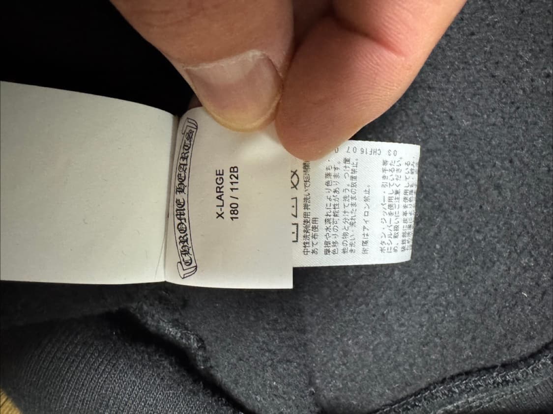 크롬하츠 기본 자수 후드 XL S급 판매합니다! 상품이미지6