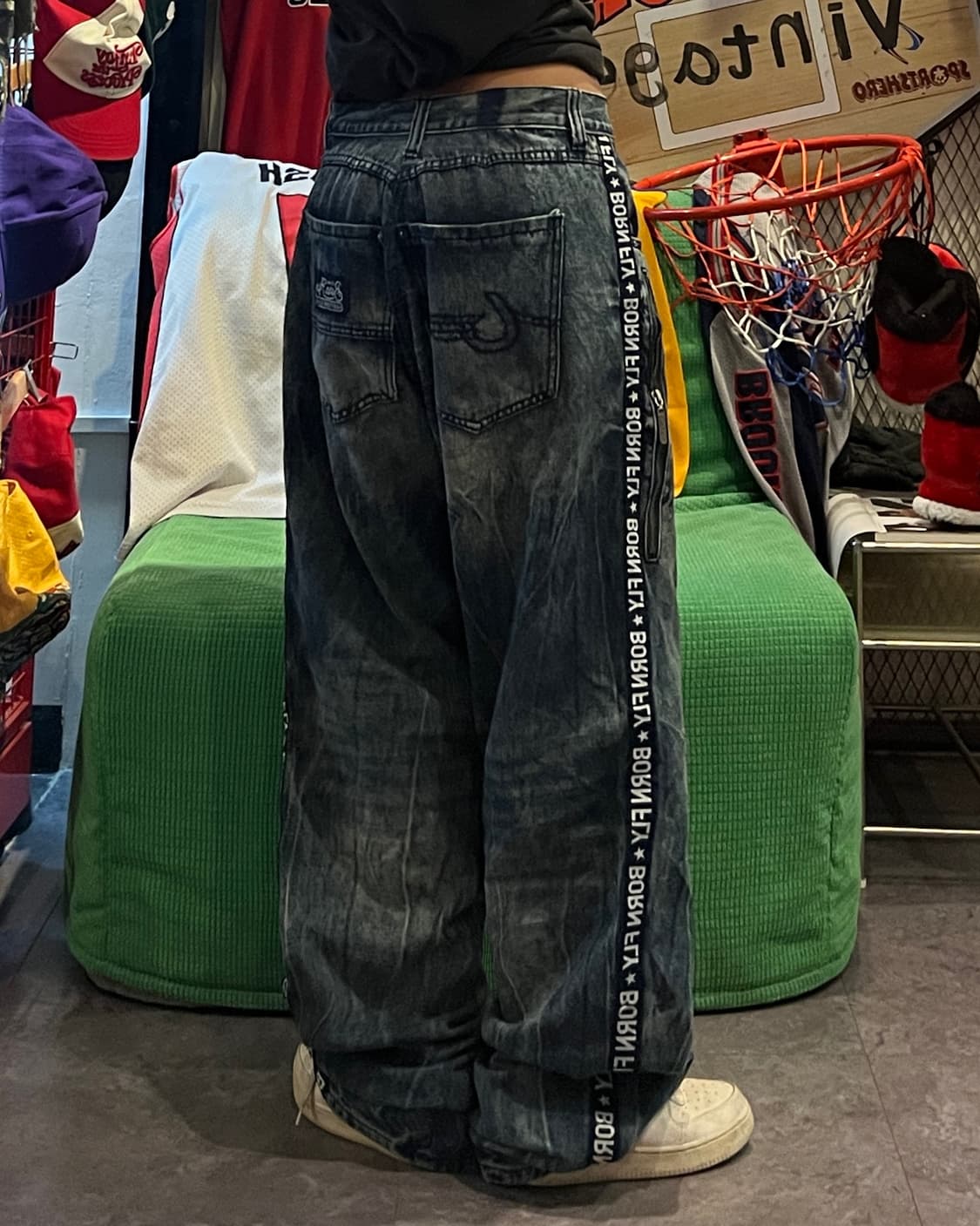 BORN FLY side line denim pants 상품이미지3