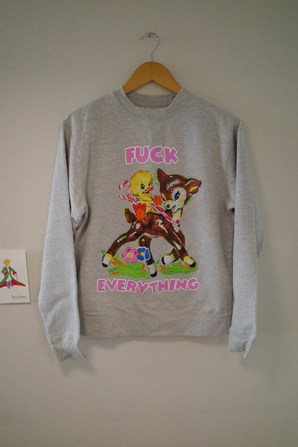 파라다이스 FUCK EVERYTHING 맨투맨 상품이미지1