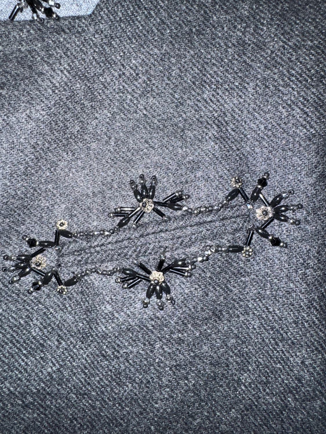 타나카 다이스케 블랙 스탠드 픽드 라펠 자켓 상품이미지3