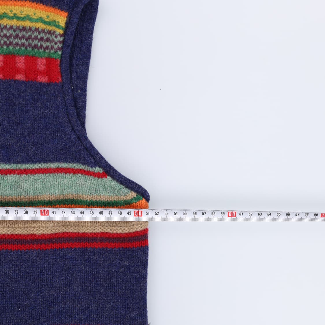 실측확인 베네통 울니트 조끼 0407H1 상품이미지4