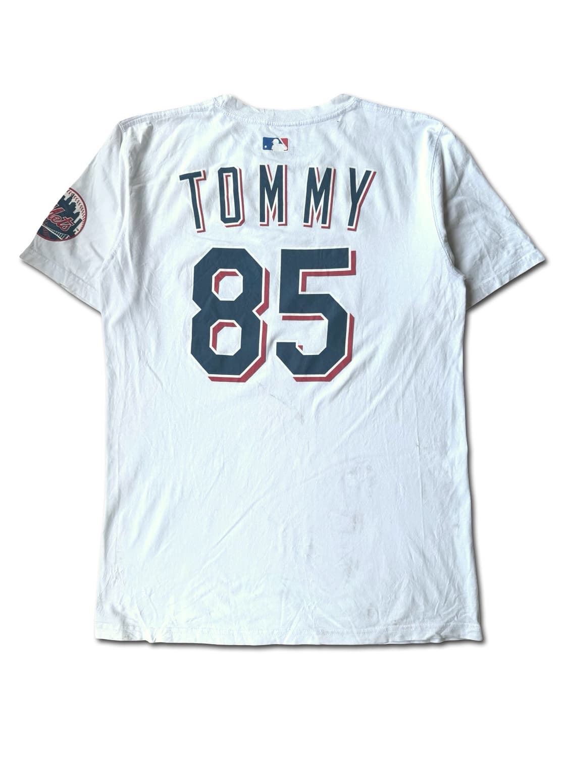 마제스틱 MLB 뉴욕 메츠 TOMMY 85 백넘버 반팔 티셔츠 상품이미지1