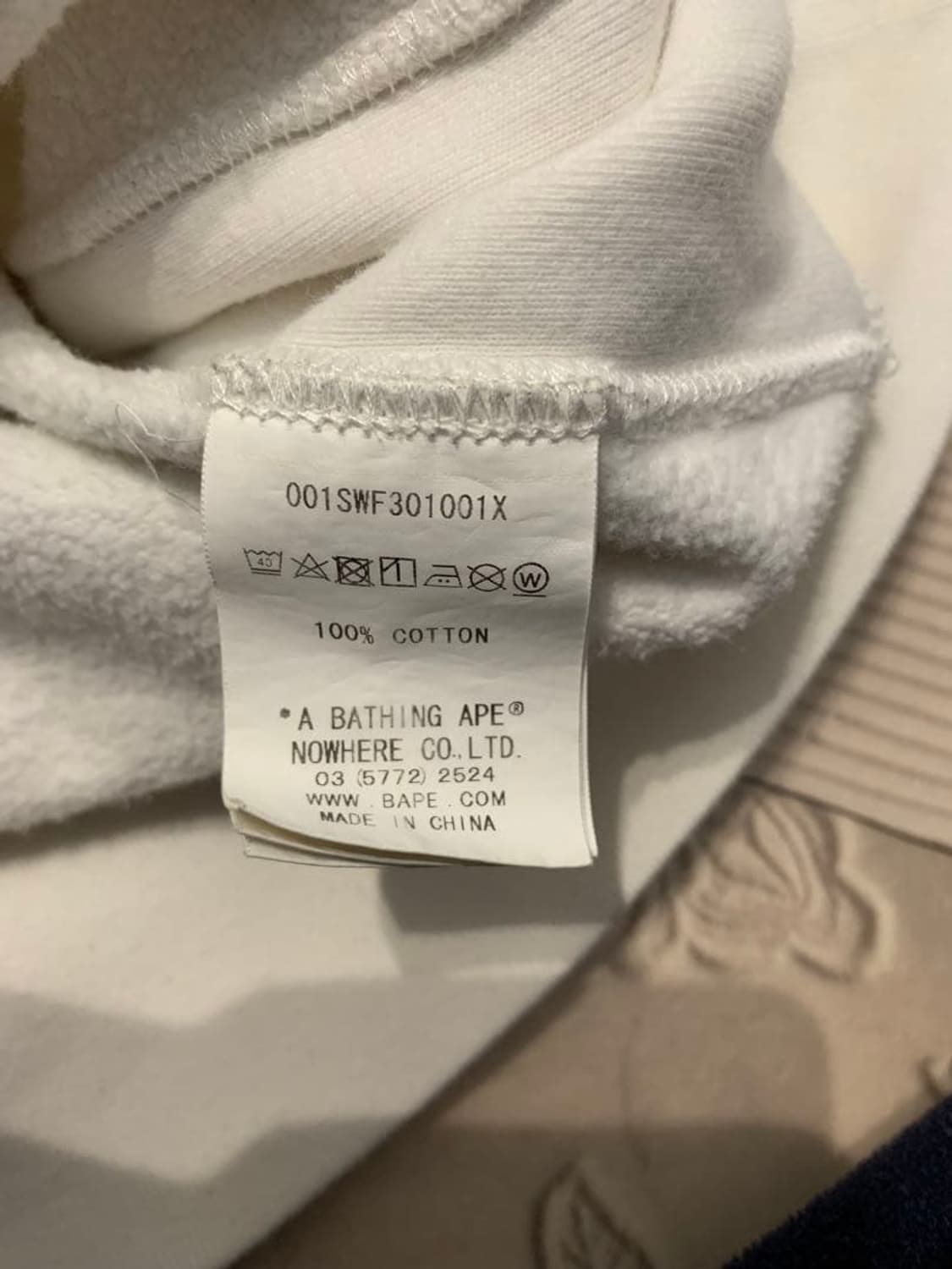 베이프 맨투맨 M 상품이미지4