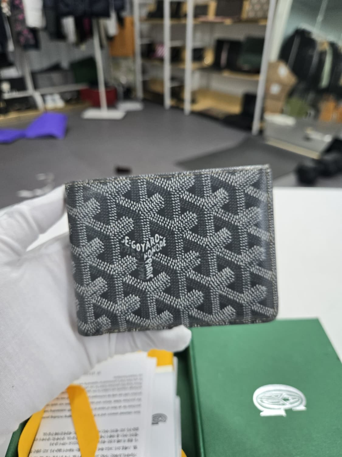 [A급컨디션]고야드 빅투와르 반지갑 상품이미지1