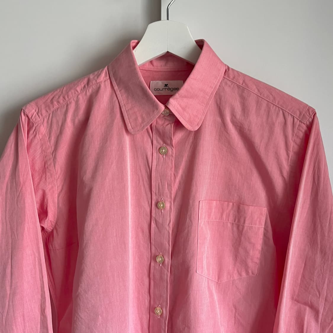 COURREGES 90's Peter Pan shirt 일본제 상품이미지4