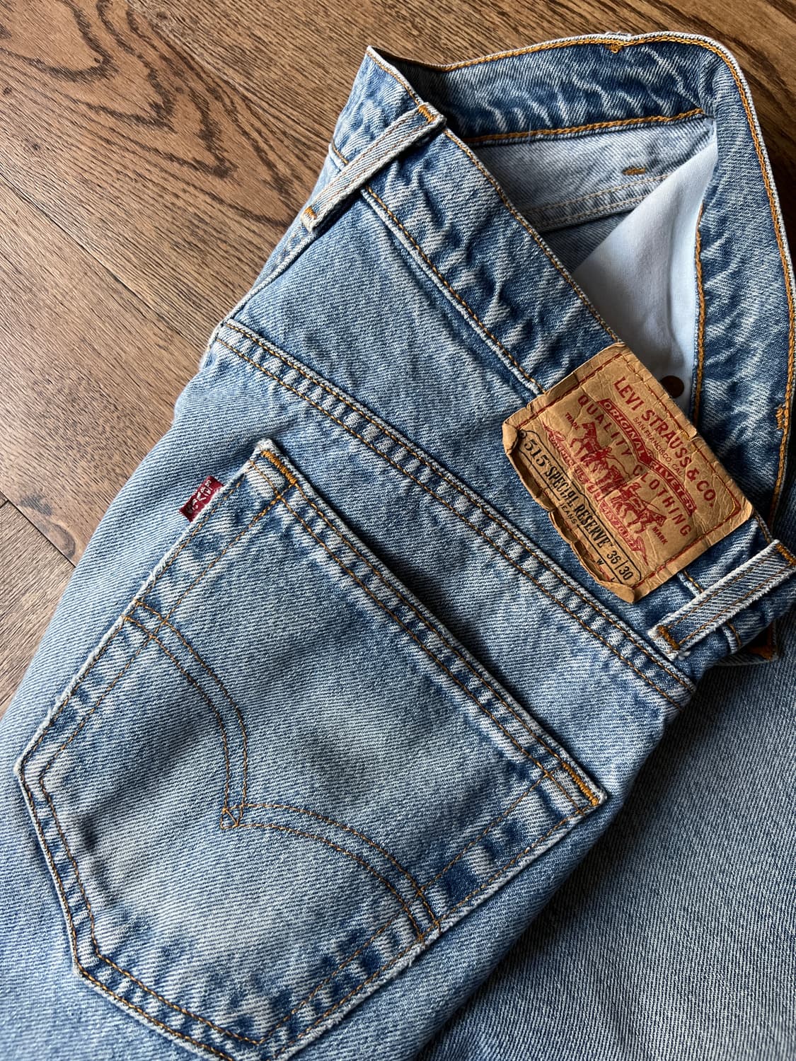 [36]리바이스 Made in USA 515 릴렉스핏 데님 팬츠 상품이미지4