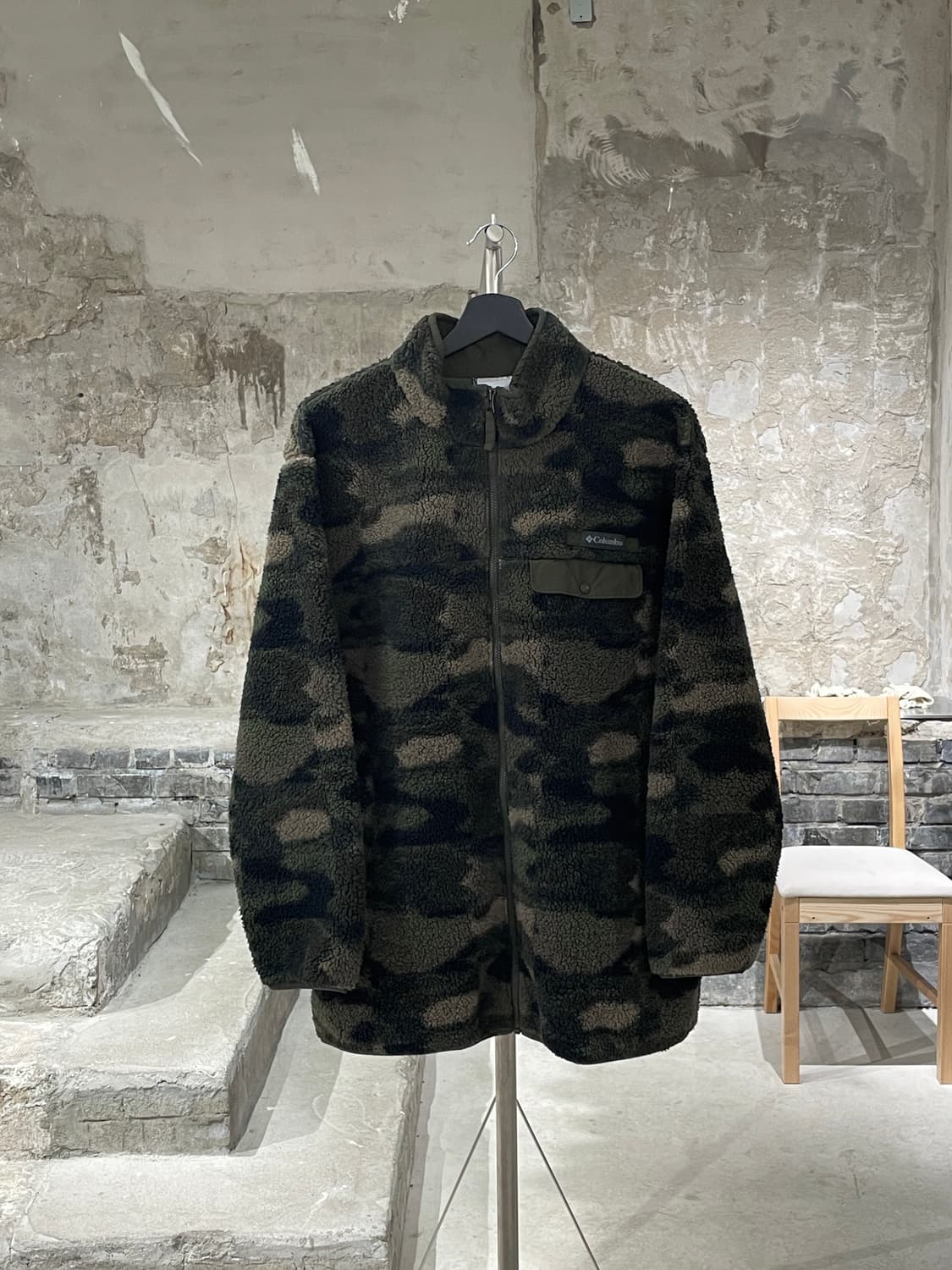 컬럼비아 카모 플라쥬 집업 플리스 상품이미지1