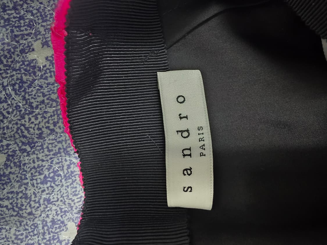 산드로 네온핑크 플라워 레이스 미디 스커트 25 상품이미지5