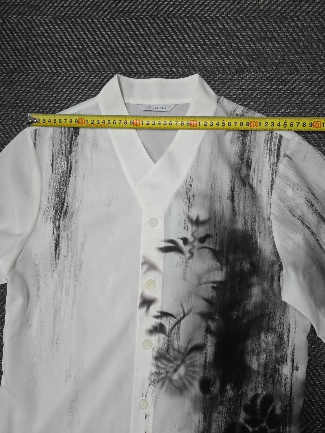 리슬 공용 먹물 셔츠 저고리 상품이미지5