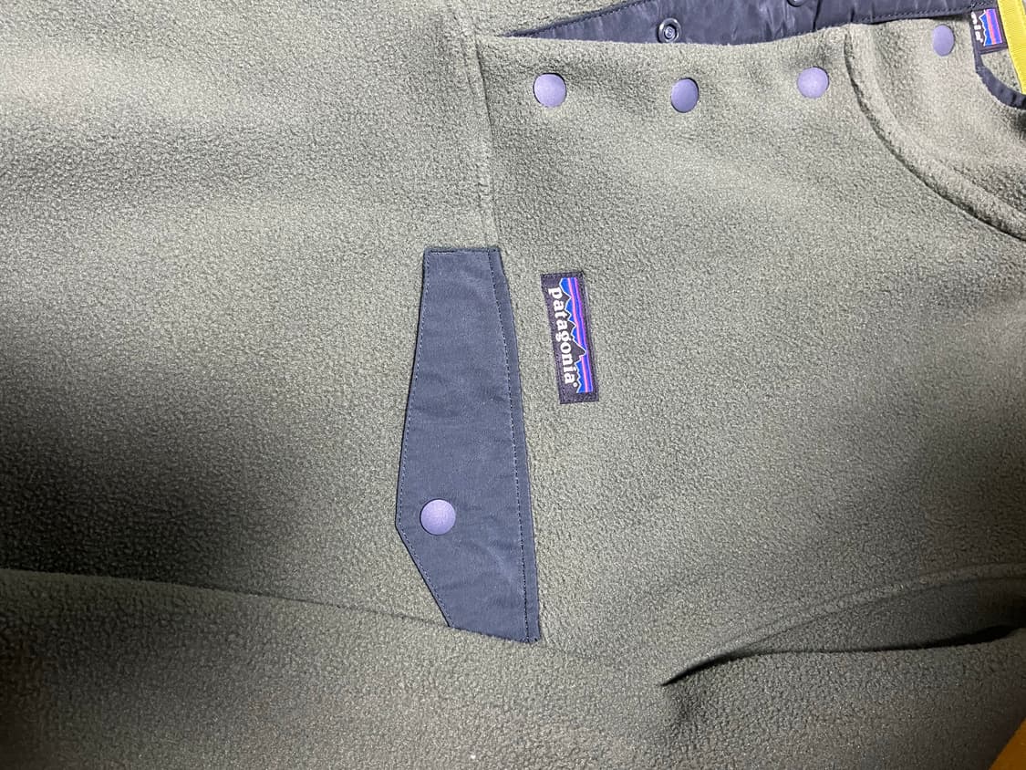 파타고니아 신칠라 풀오버 S사이즈 카키 상품이미지3