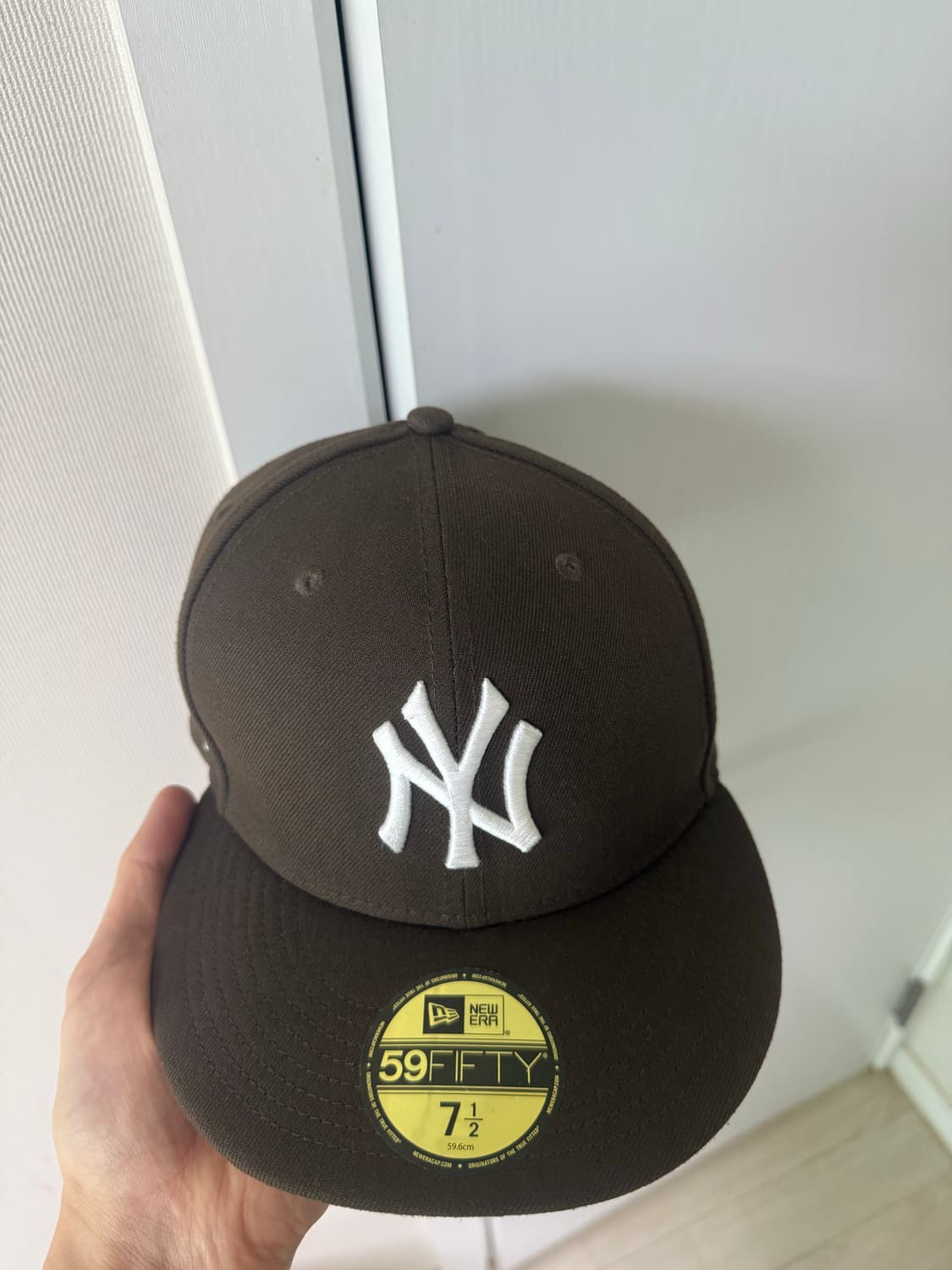뉴에라 59fifty 뉴욕양키스 월넛 브라운 712 상품이미지2