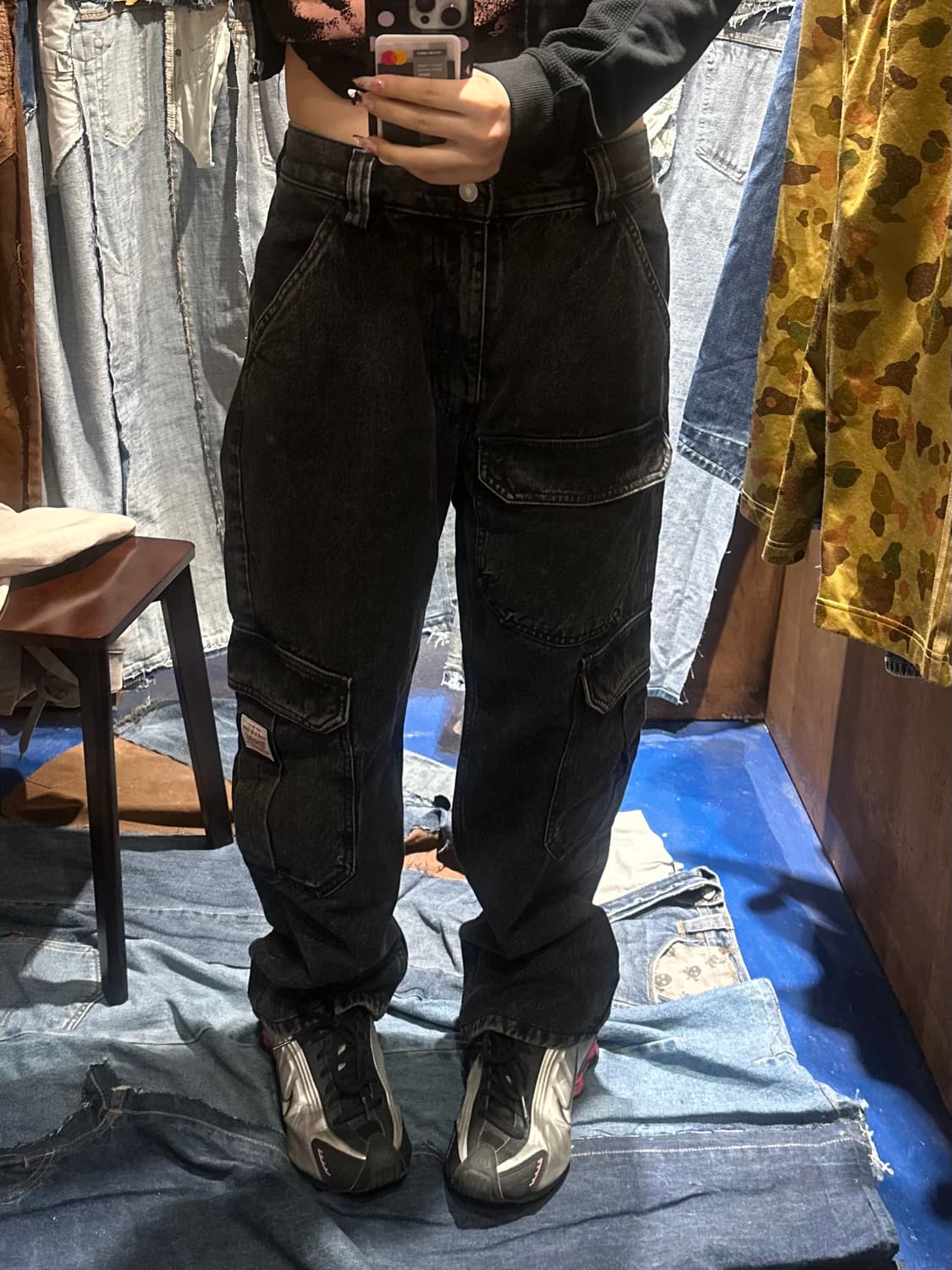 리바이스 블랙데님 카고 팬츠  상품이미지7