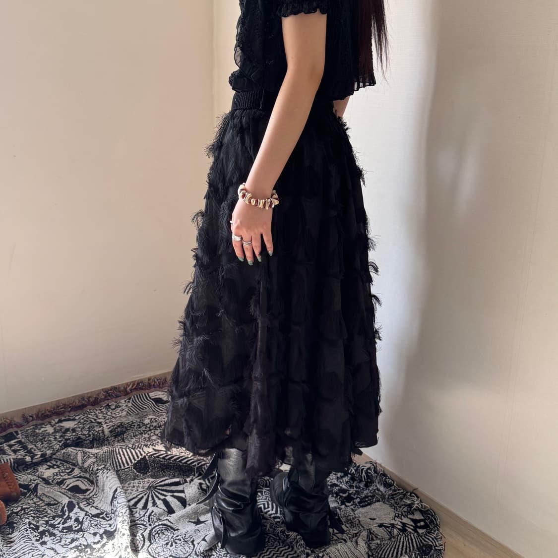 Star pattern skirts 상품이미지3