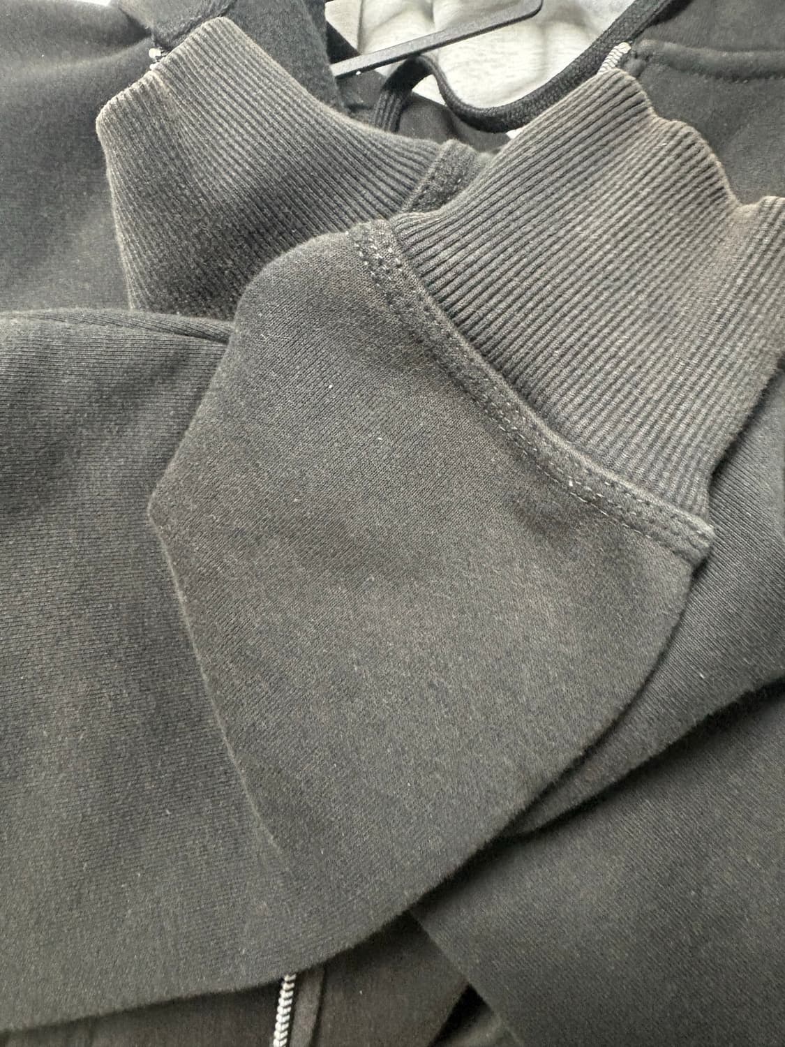 스투시 후드집업 블랙 L사이즈 상품이미지3