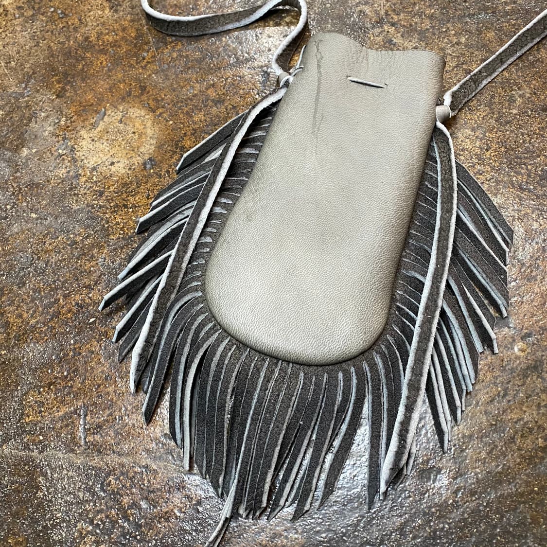 사슴가죽 프린지 미니 크로스백 상품이미지6