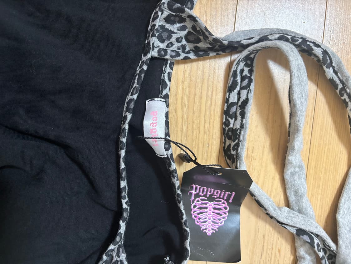 팝걸빈티지 자사몰 해골 프린팅 반팔  상품이미지4