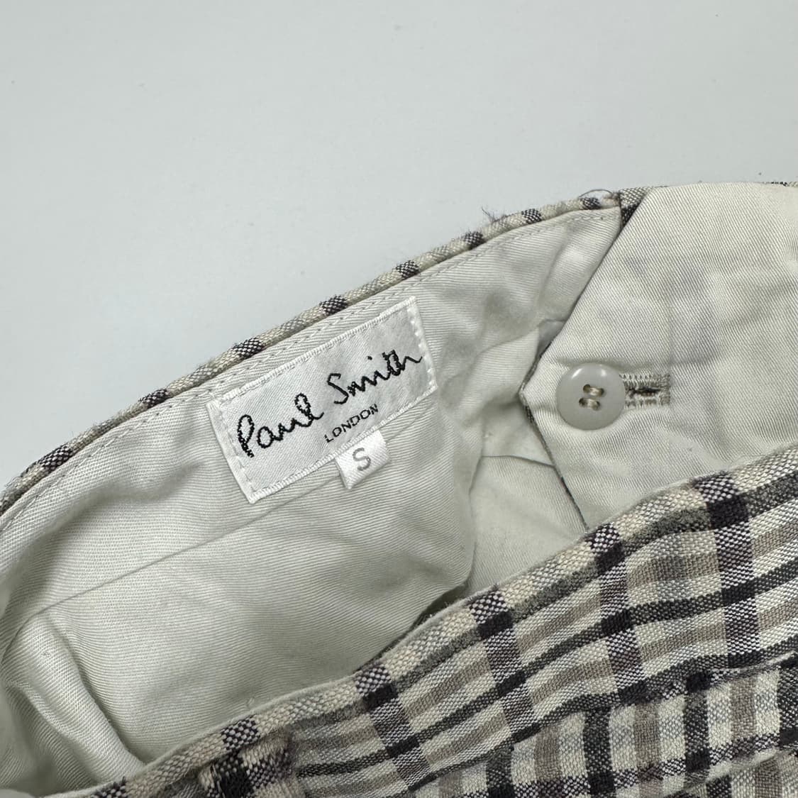 폴스미스 클래식 체크 울코튼 하프 팬츠 상품이미지8