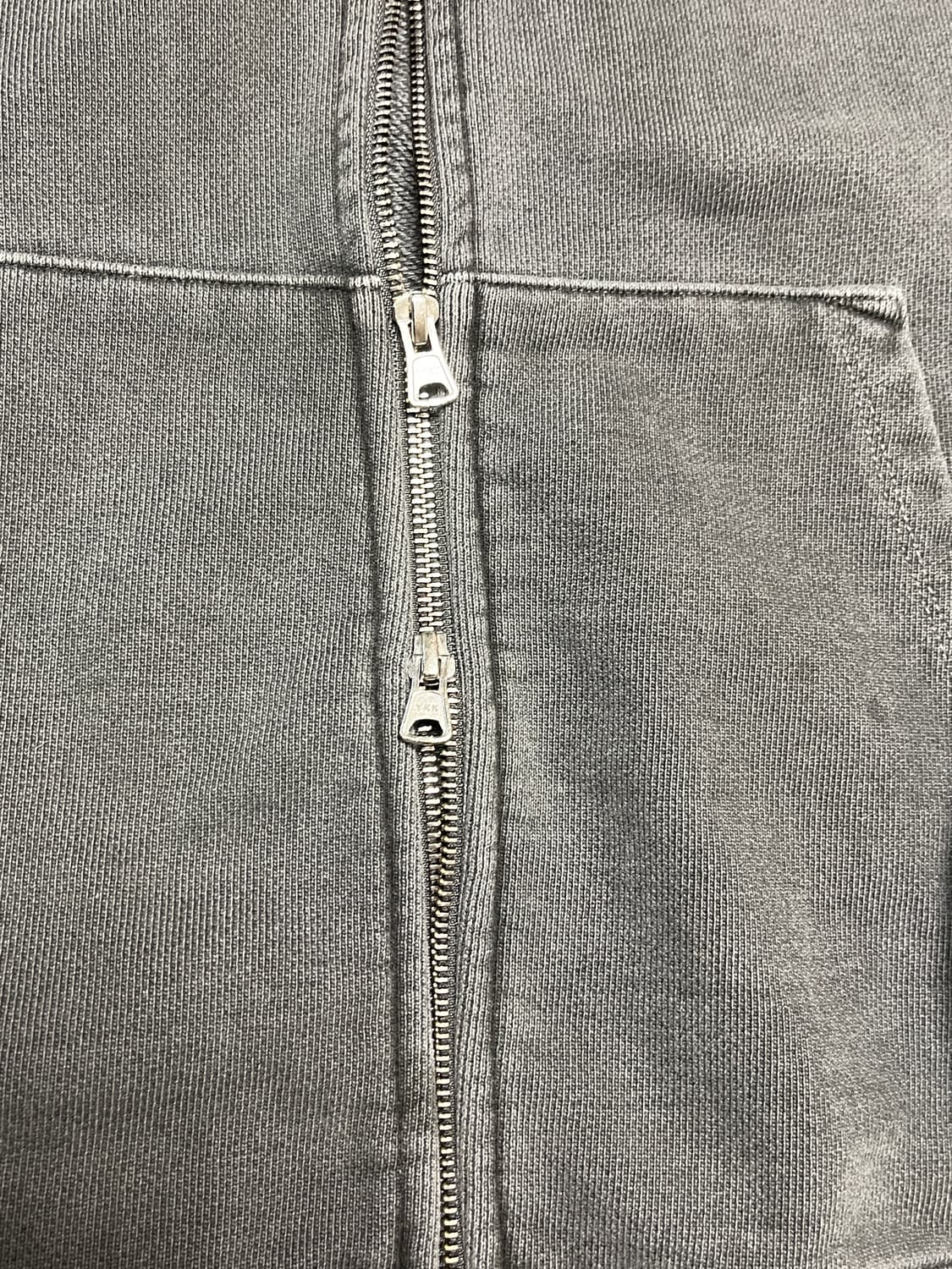 [XL] 소버먼트 피그먼트 차콜 후드집업 상품이미지3