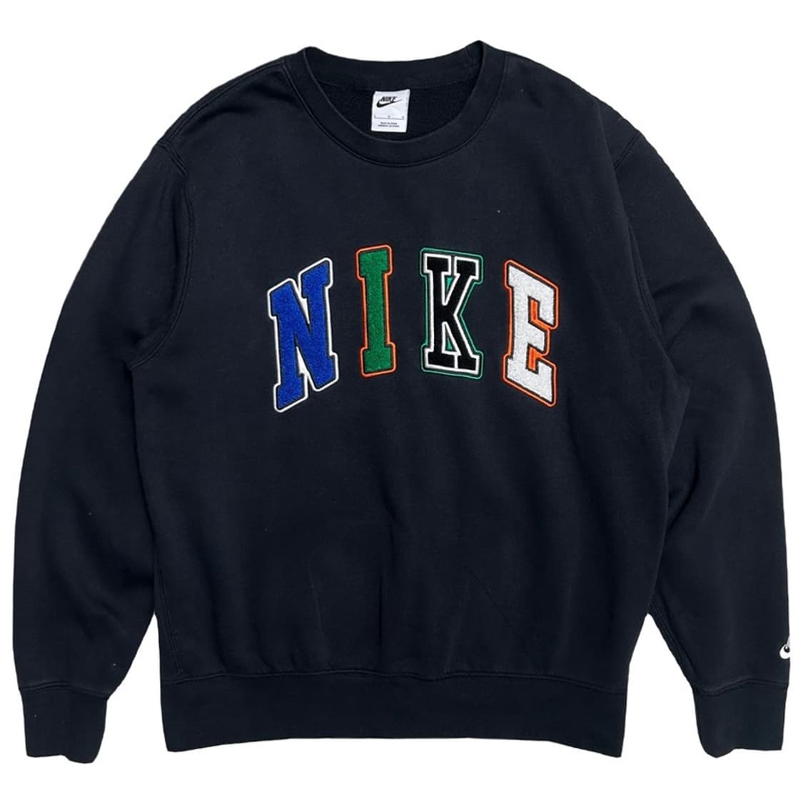 나이키 클럽 크루 스웻셔츠 블랙 L 상품이미지1