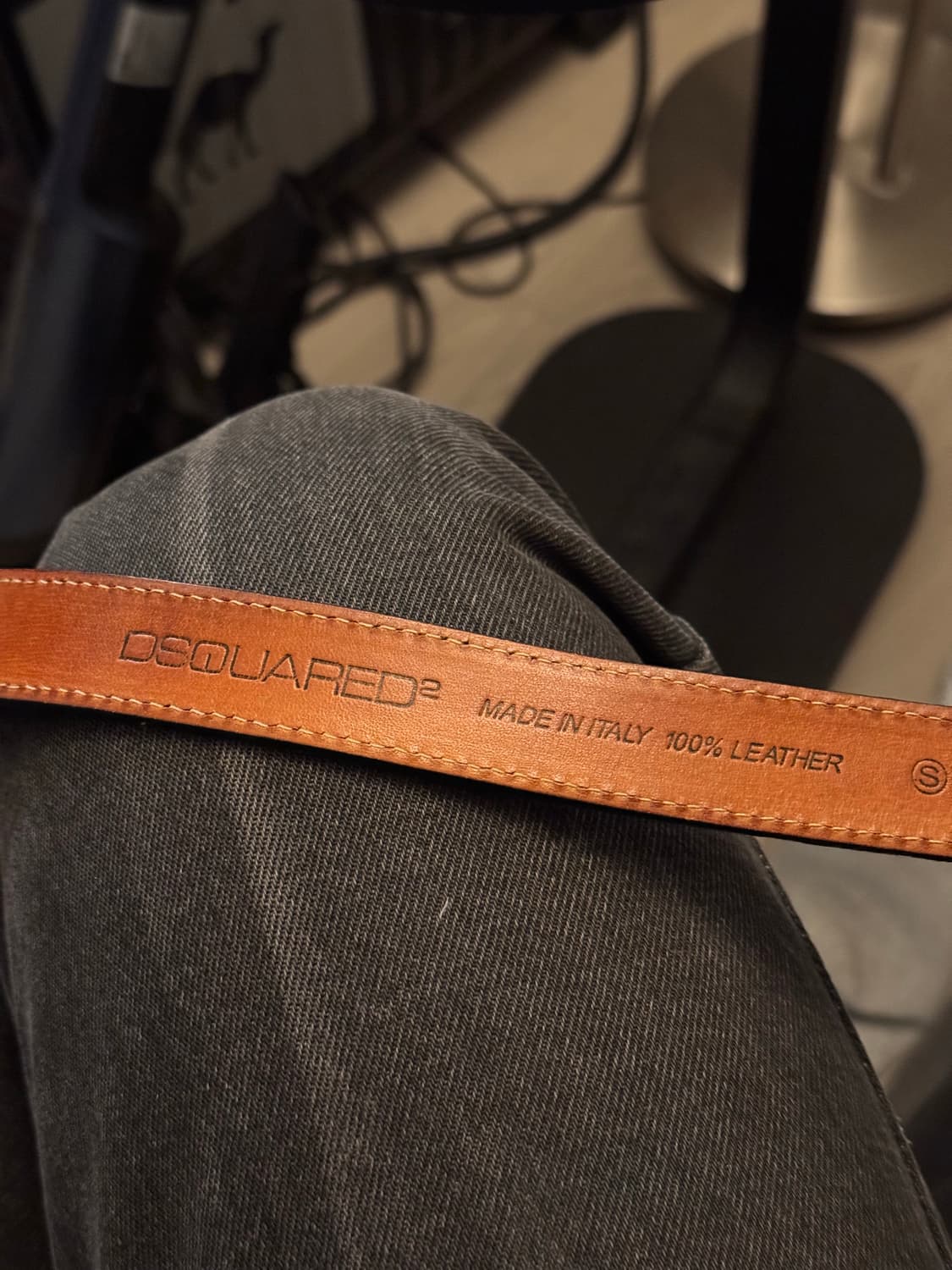디스퀘어드 레더 벨트 상품이미지6