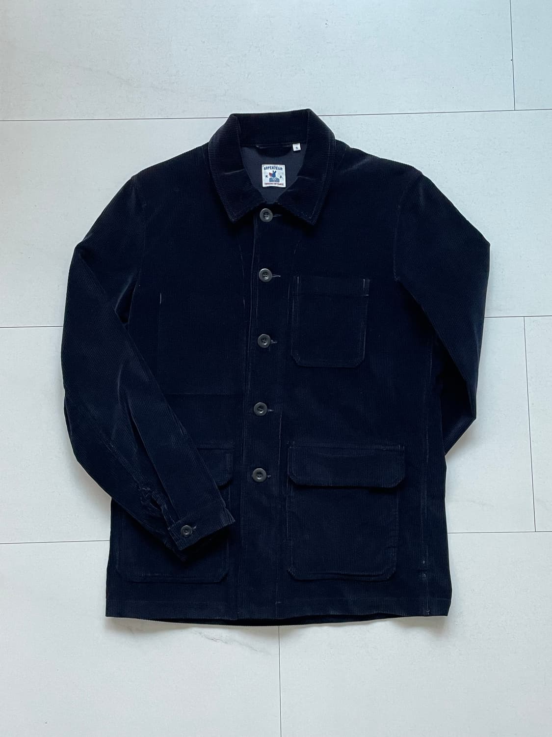 아펜쳐 코듀로이 프렌치 워크자켓 상품이미지1