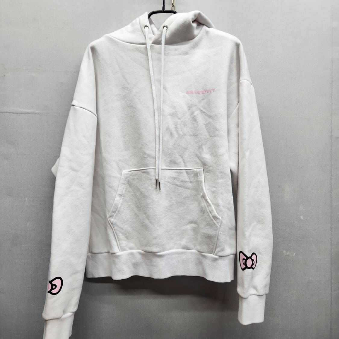 헬로키티 키티 빅 프린팅 후드티 L 상품이미지3