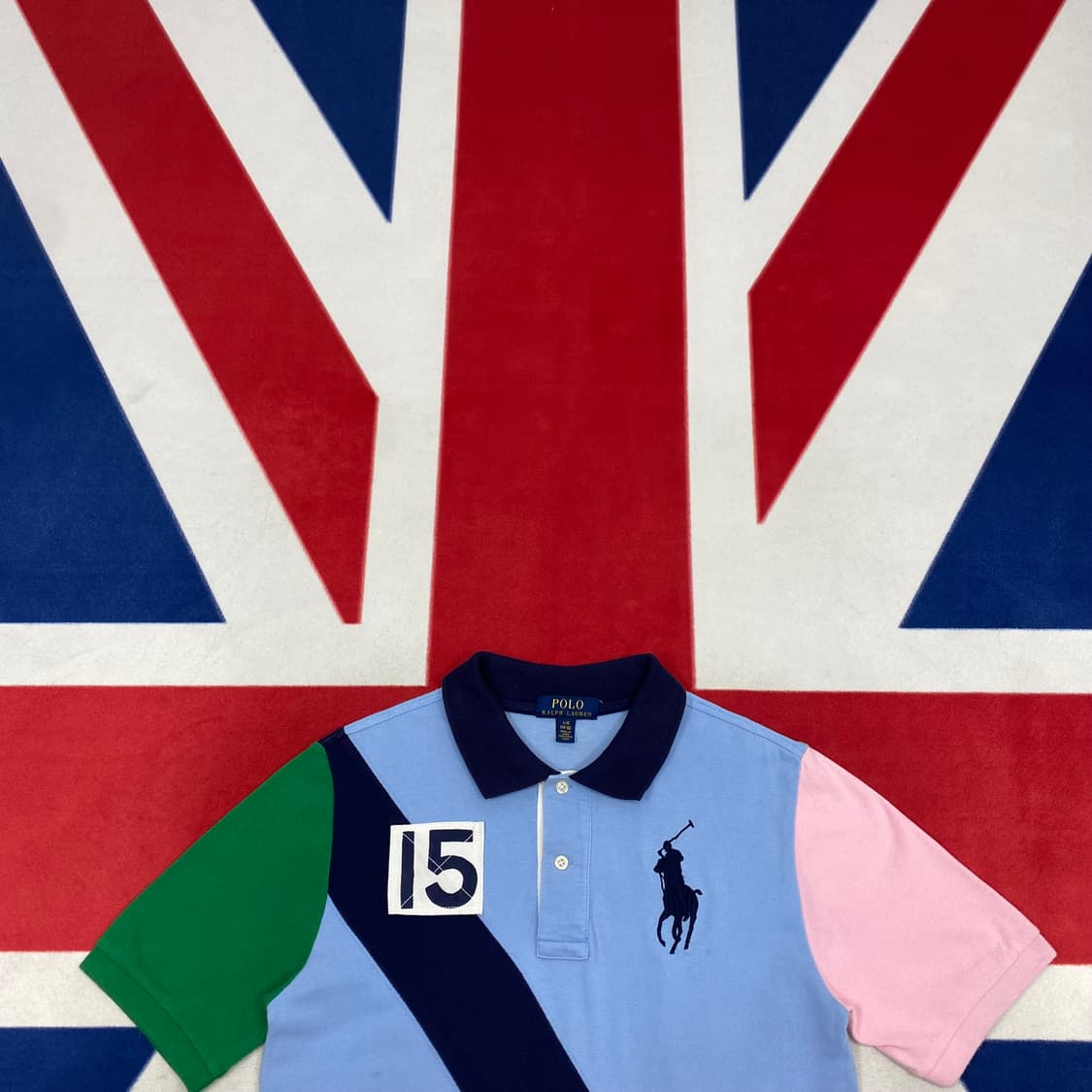 폴로 빅포니 반팔 카라티 실측 여성 55-66 상품이미지2