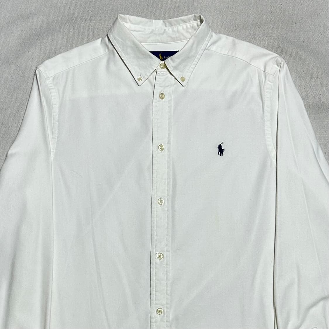 XL 폴로랄프로렌 여성용 코튼 화이트 셔츠 상품이미지1