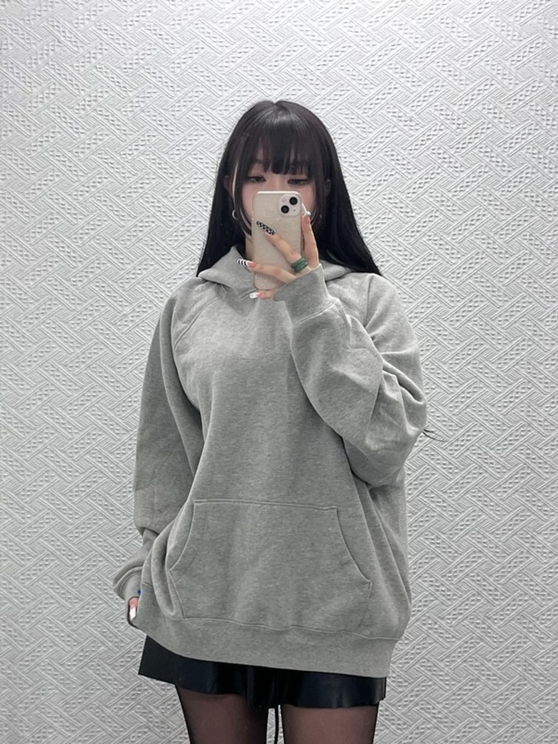 피어 오브 갓 에센셜 모던 캐주얼 빈티지 백로고 후드티 M C10471 상품이미지2