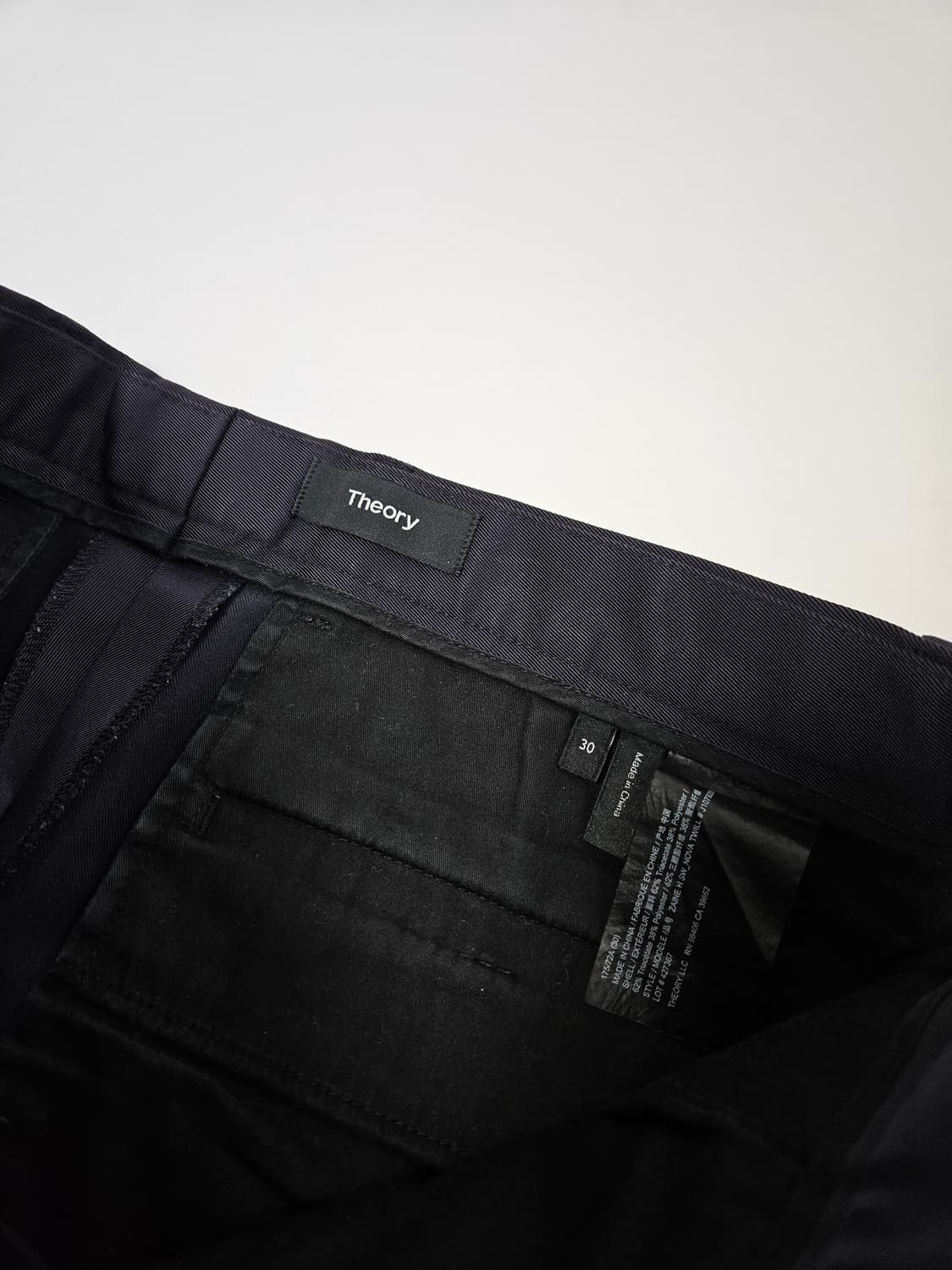 Theory 띠어리 신형 슬랙스 팬츠 바지 정장 블랙 30 상품이미지3