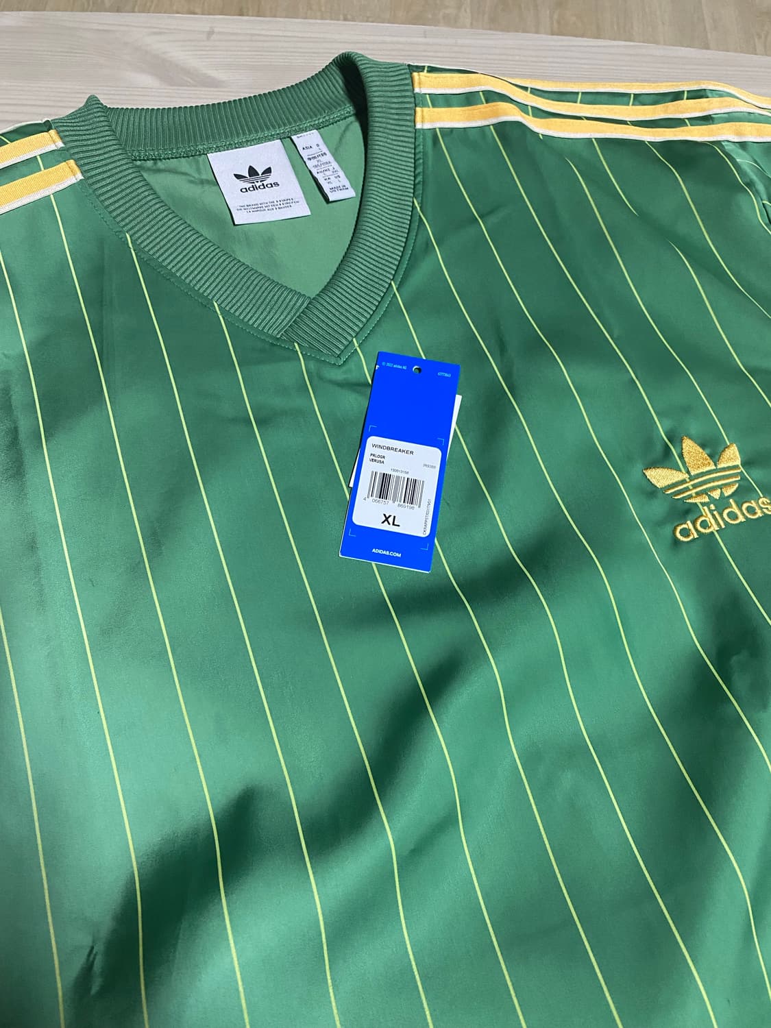아디다스 윈드브레이커 그린 XL 상품이미지1