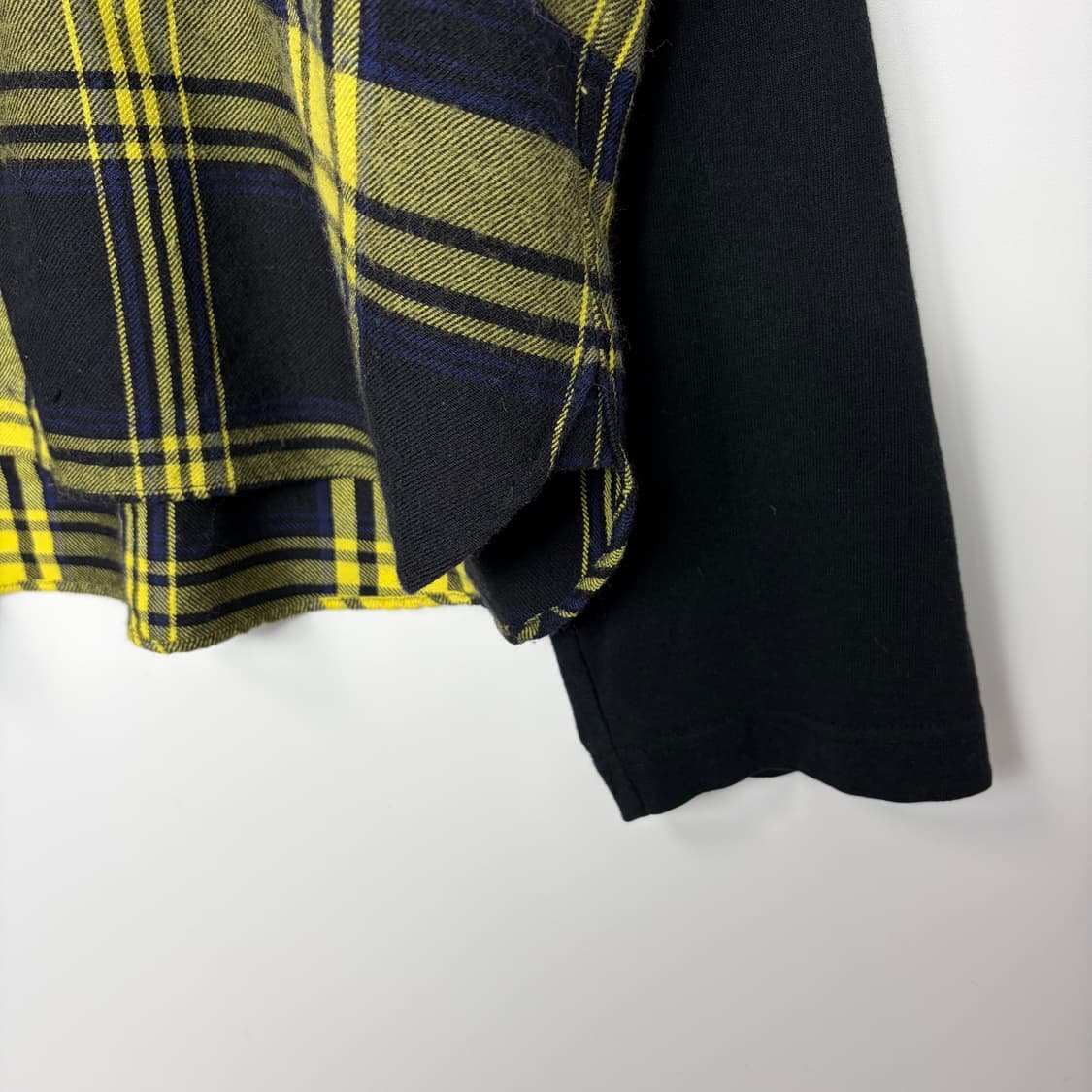 네임 레이어드 후드 하프집 카라 티셔츠 상품이미지6