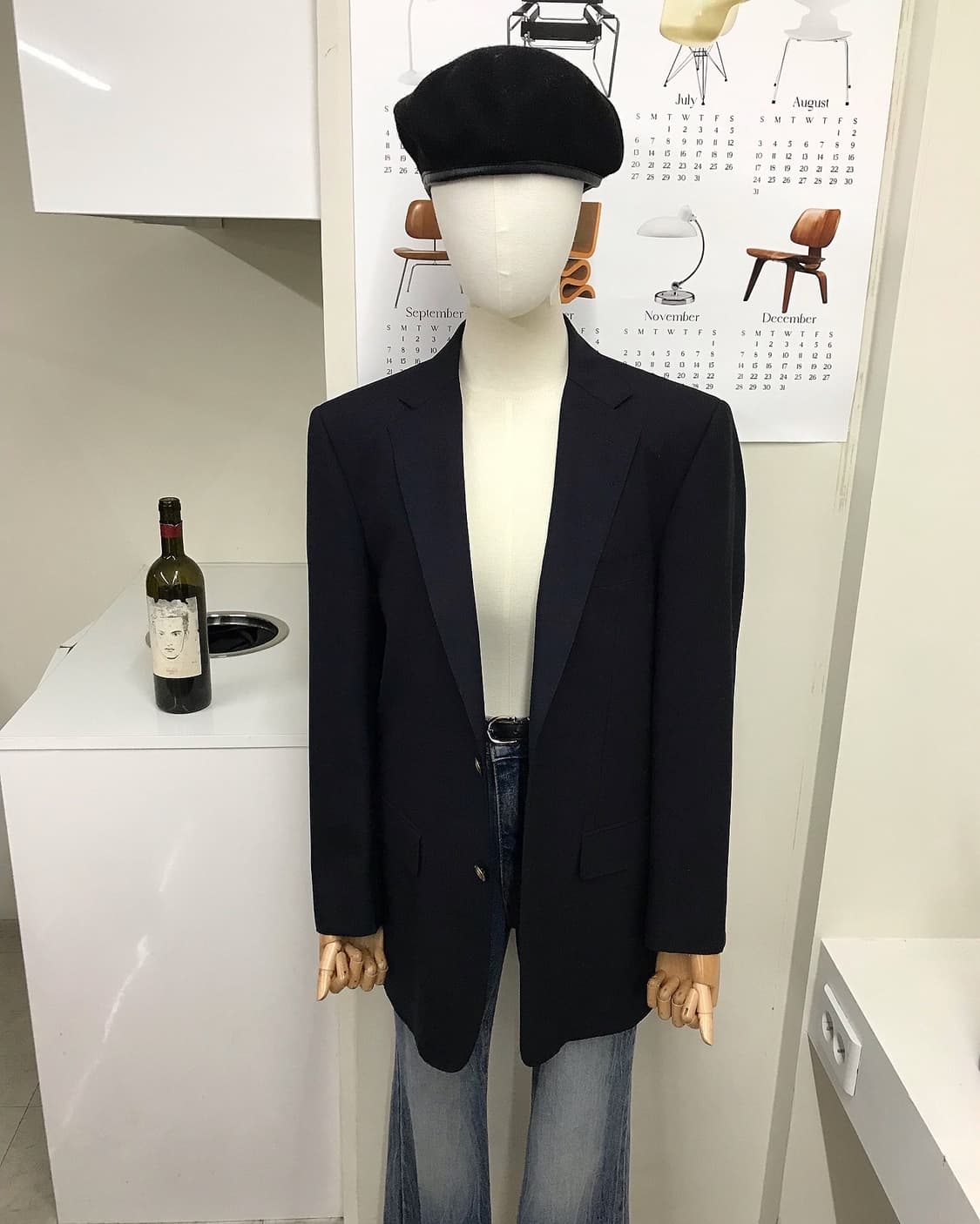 버버리 금장 블레이저 자켓 상품이미지9