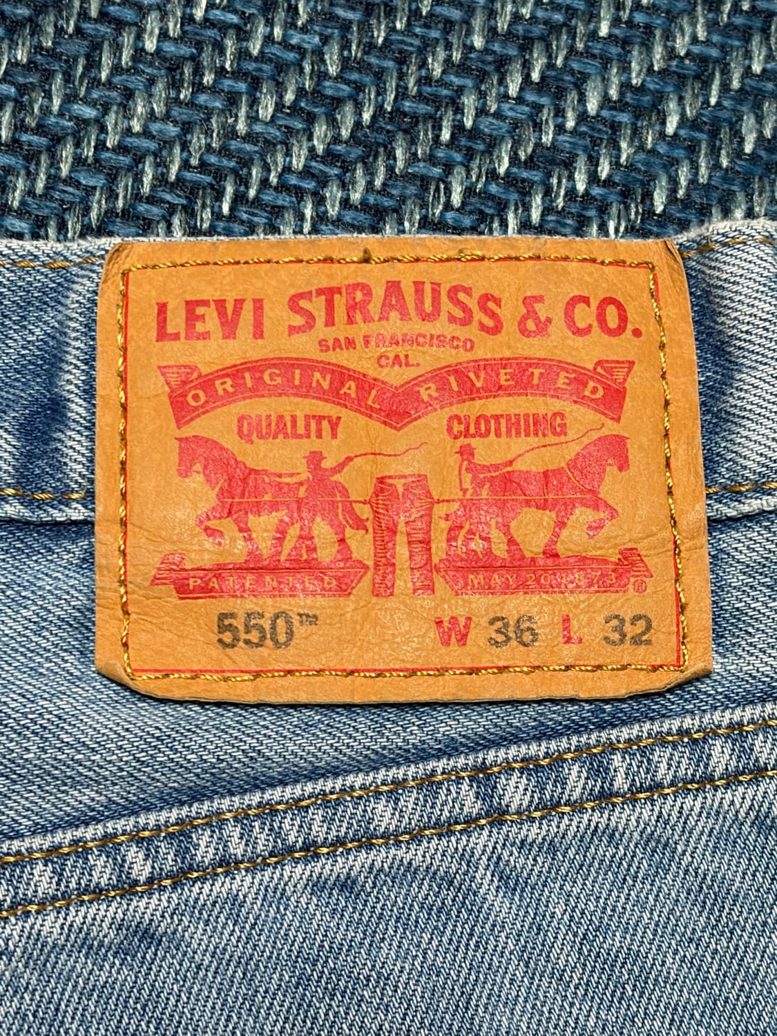 리바이스 550 중청 상품이미지4