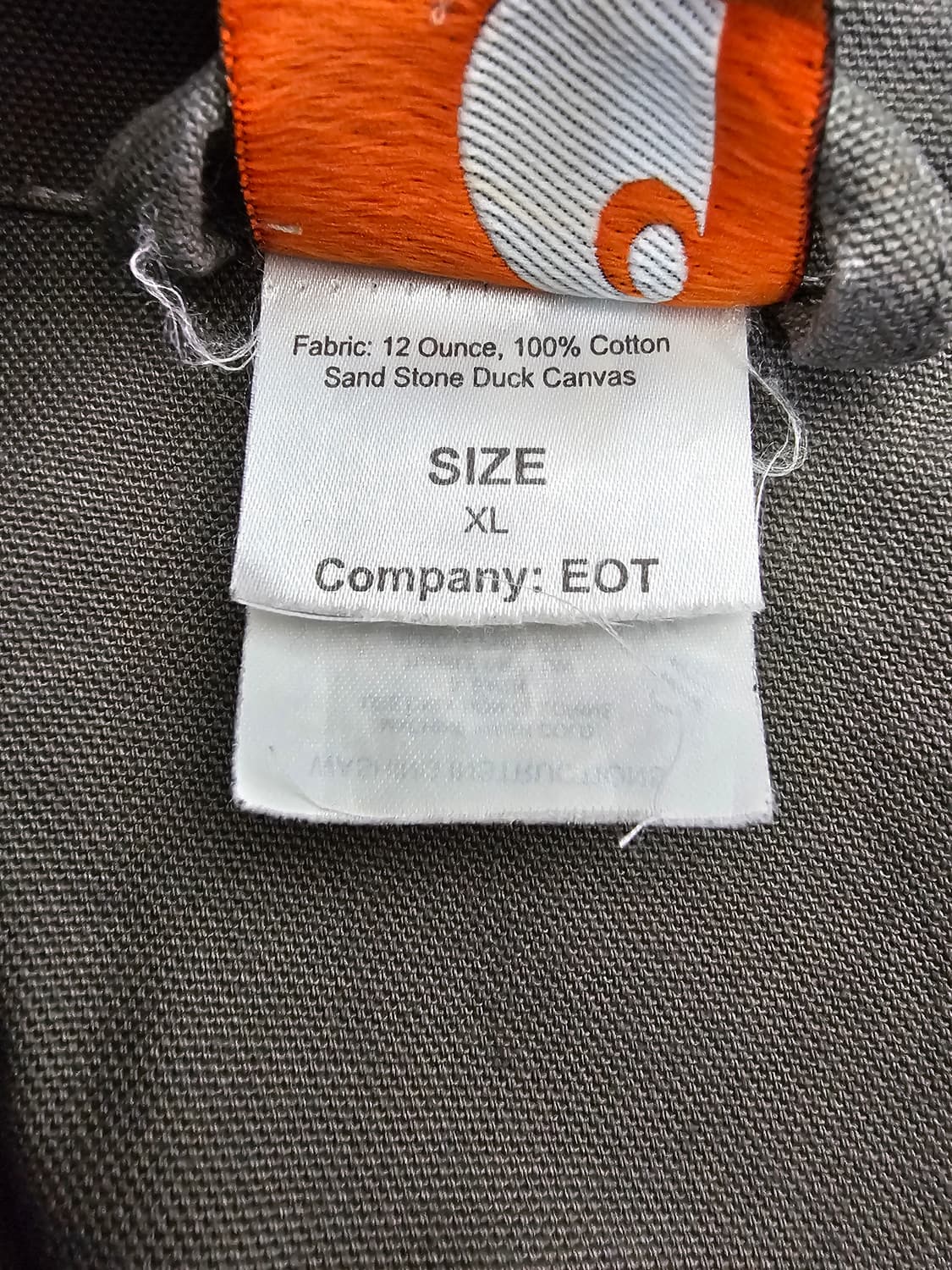 칼하트 하프집업 셔츠자켓 XL 상품이미지4