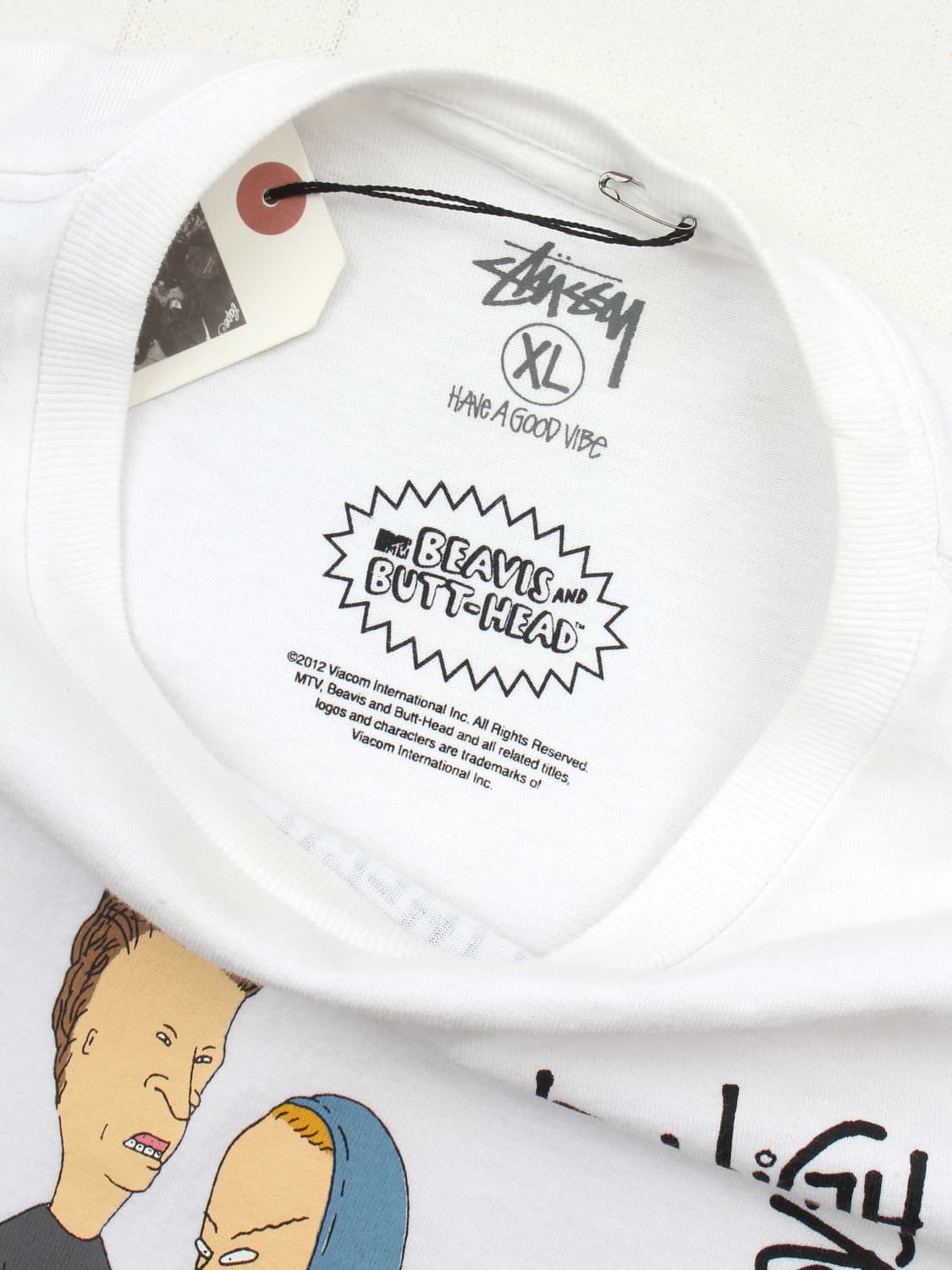 2012 STUSSY X BEAVIS & BUTT-HEAD (XL) 상품이미지2